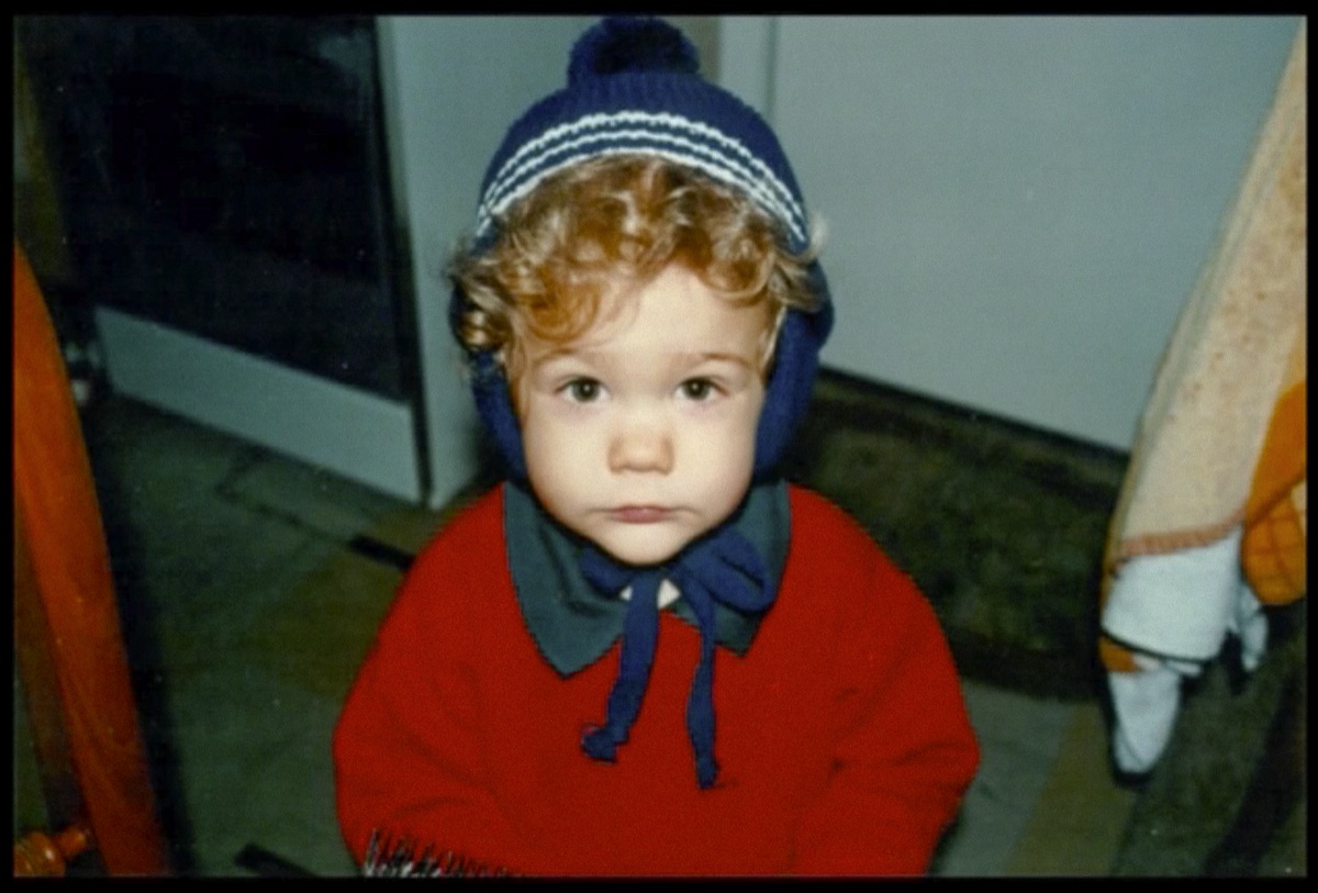 Bryce Mills as a child